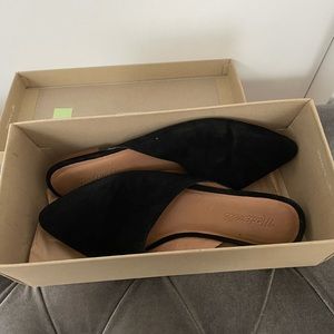 Madewell suede mule